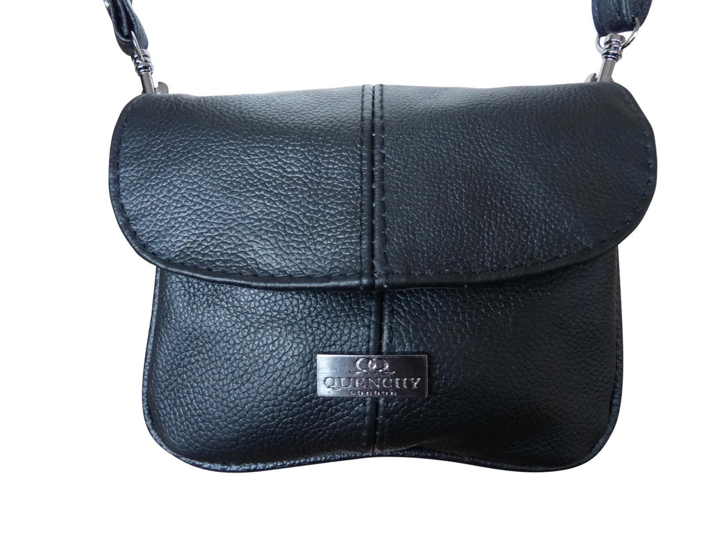Small Leather Bag - Cross Body Handbag Pouch QL737