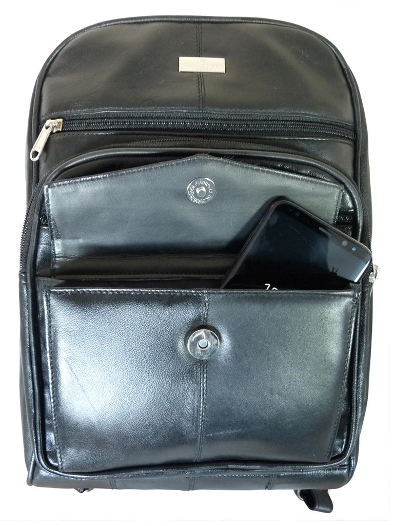 ladies Real leather rucksack handbag QL192Kfi