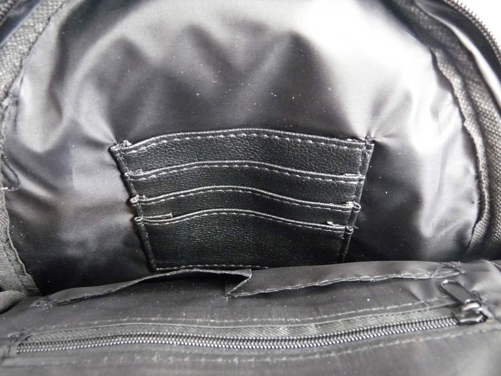 Leather Backpack Rucksack Handbag QL748 InSide View