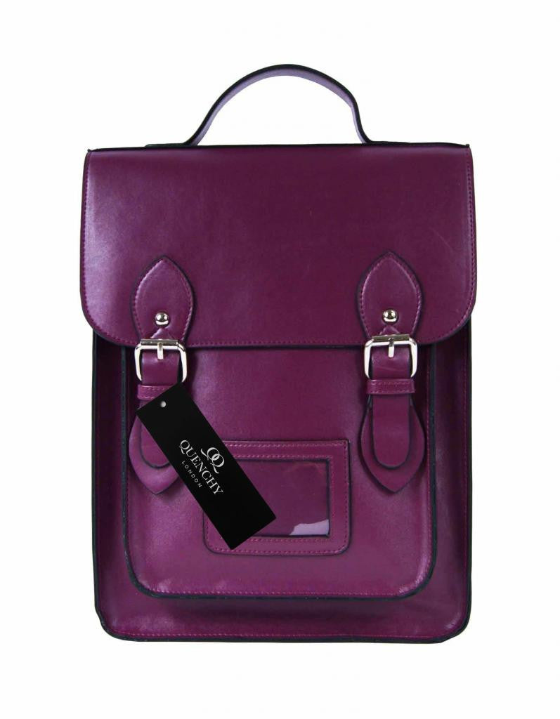 Girls Satchel Backpacks Rucksack Bag School Bags Pvc Leather Q8207Pu