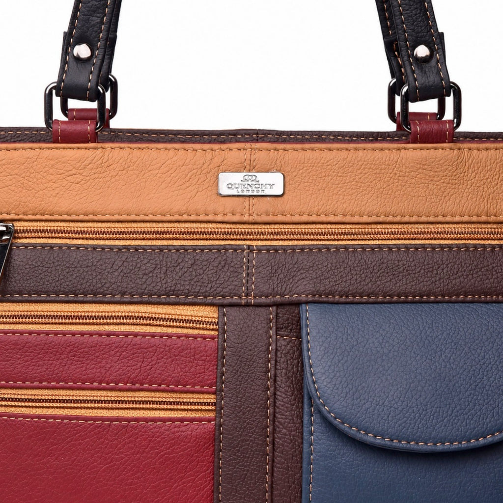Ladies Leather Handbag, Women's Designer Shoulder Hand Bag QL173