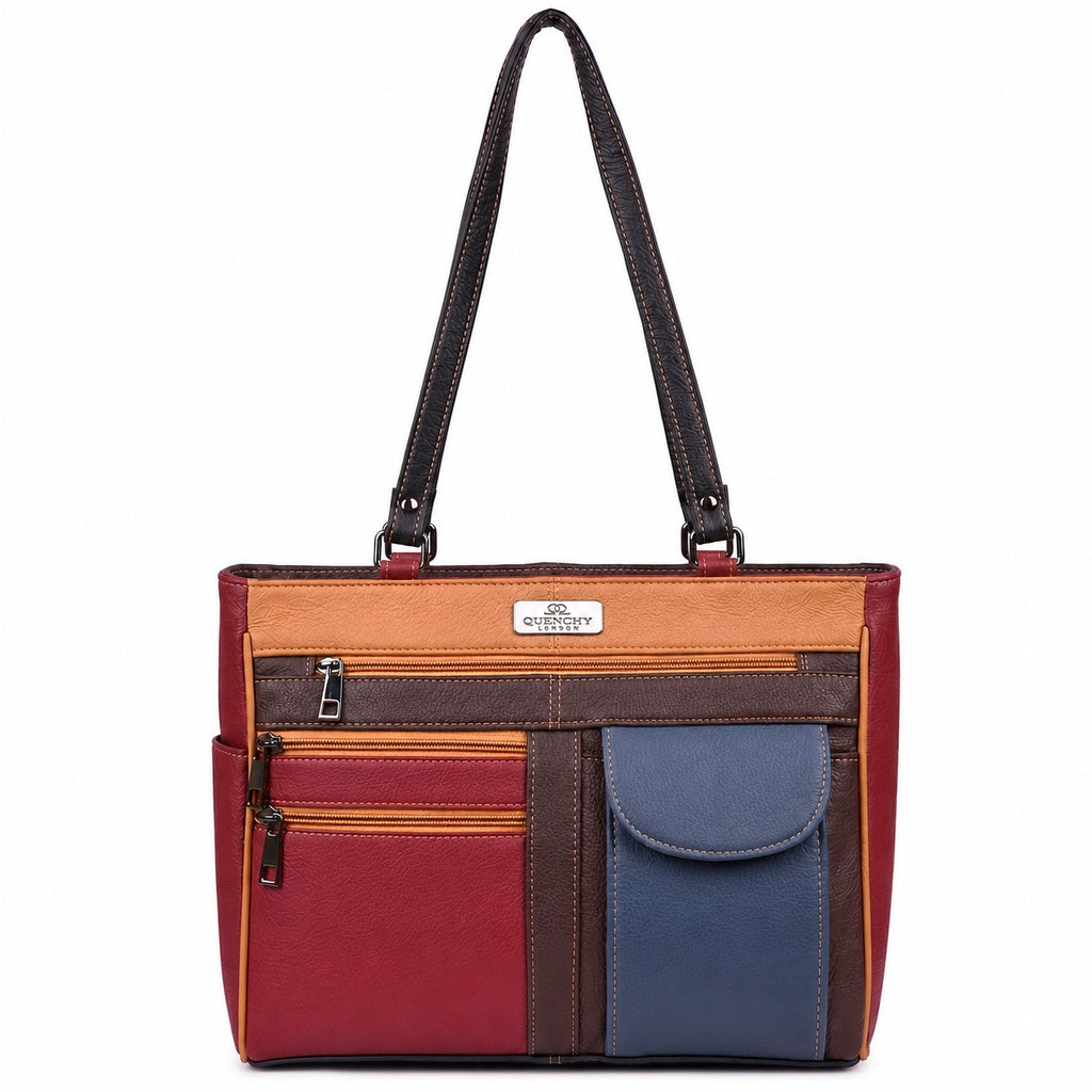 Ladies Leather Handbag, Women's Designer Shoulder Hand Bag QL173