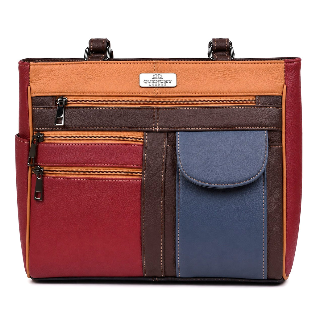 Ladies Leather Handbag, Women's Designer Shoulder Hand Bag QL173