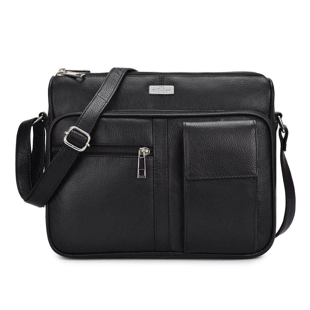 Ladies Real Leather Handbag, Crossbody Womens Shoulder Bag QL189
