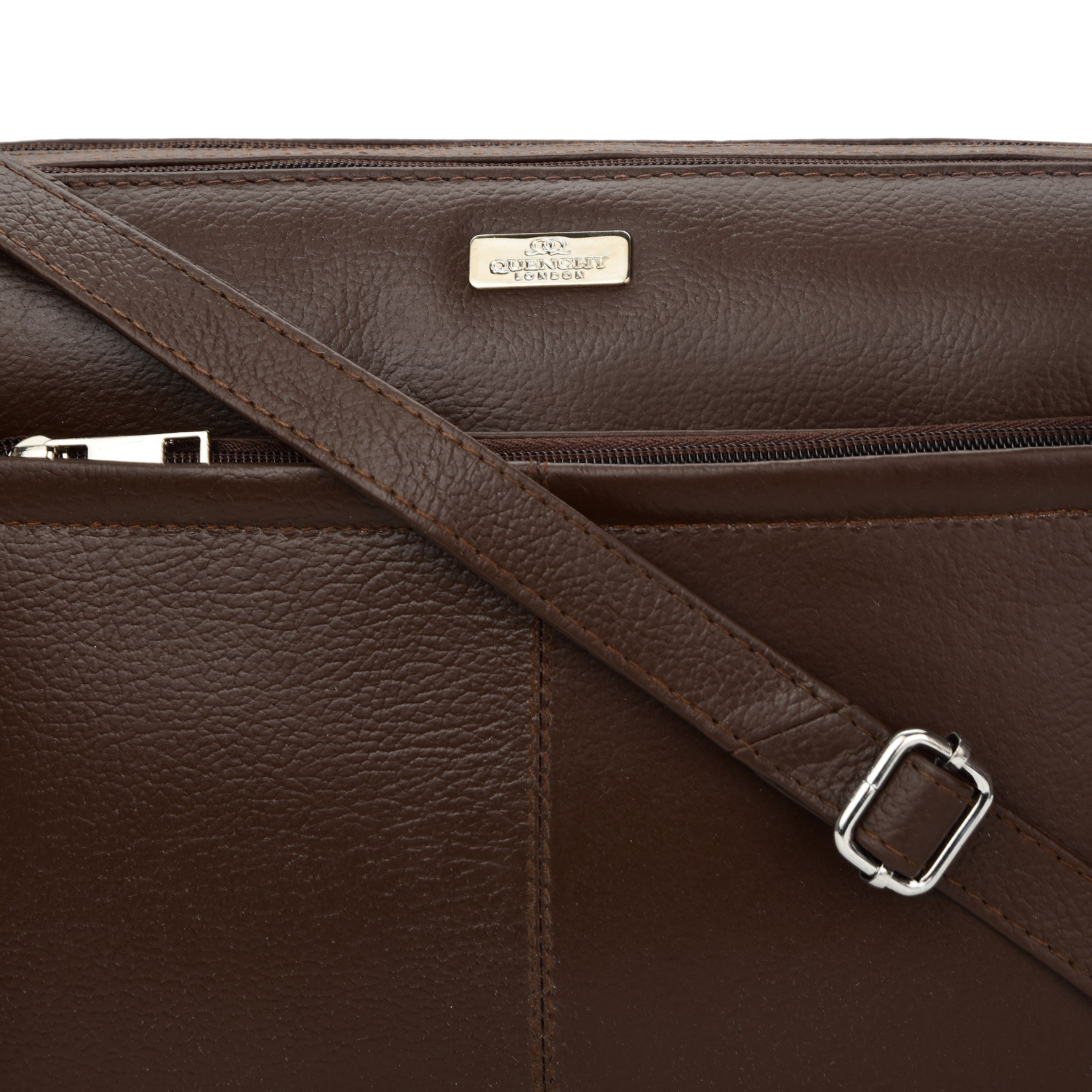 Women's Leather Shoulder Handbag - Ladies Leather Cross-body Bag
