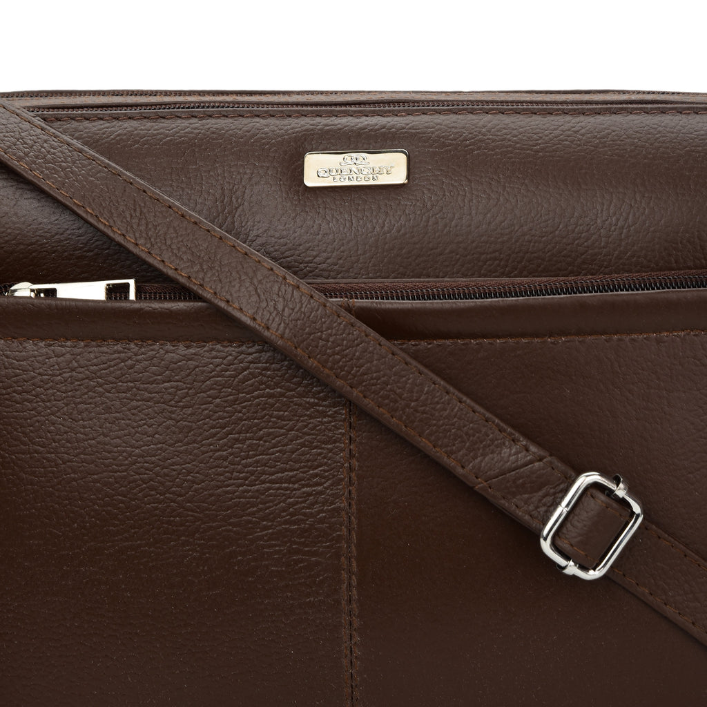 Women's Leather Shoulder Handbag - Ladies Leather Cross-body Bag QL171M