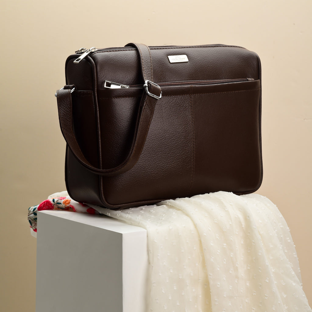 Women's Leather Shoulder Handbag - Ladies Leather Cross-body Bag QL171M