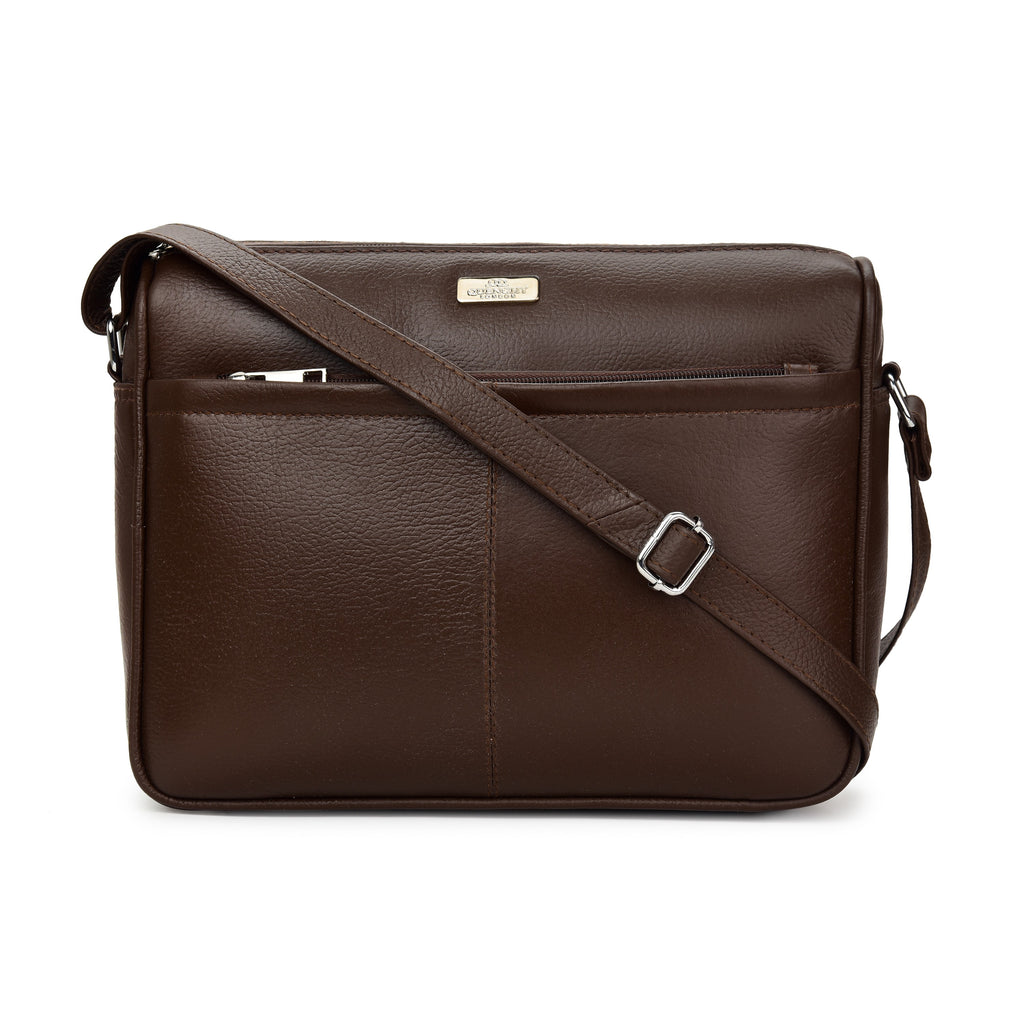 Women's Leather Shoulder Handbag - Ladies Leather Cross-body Bag QL171M