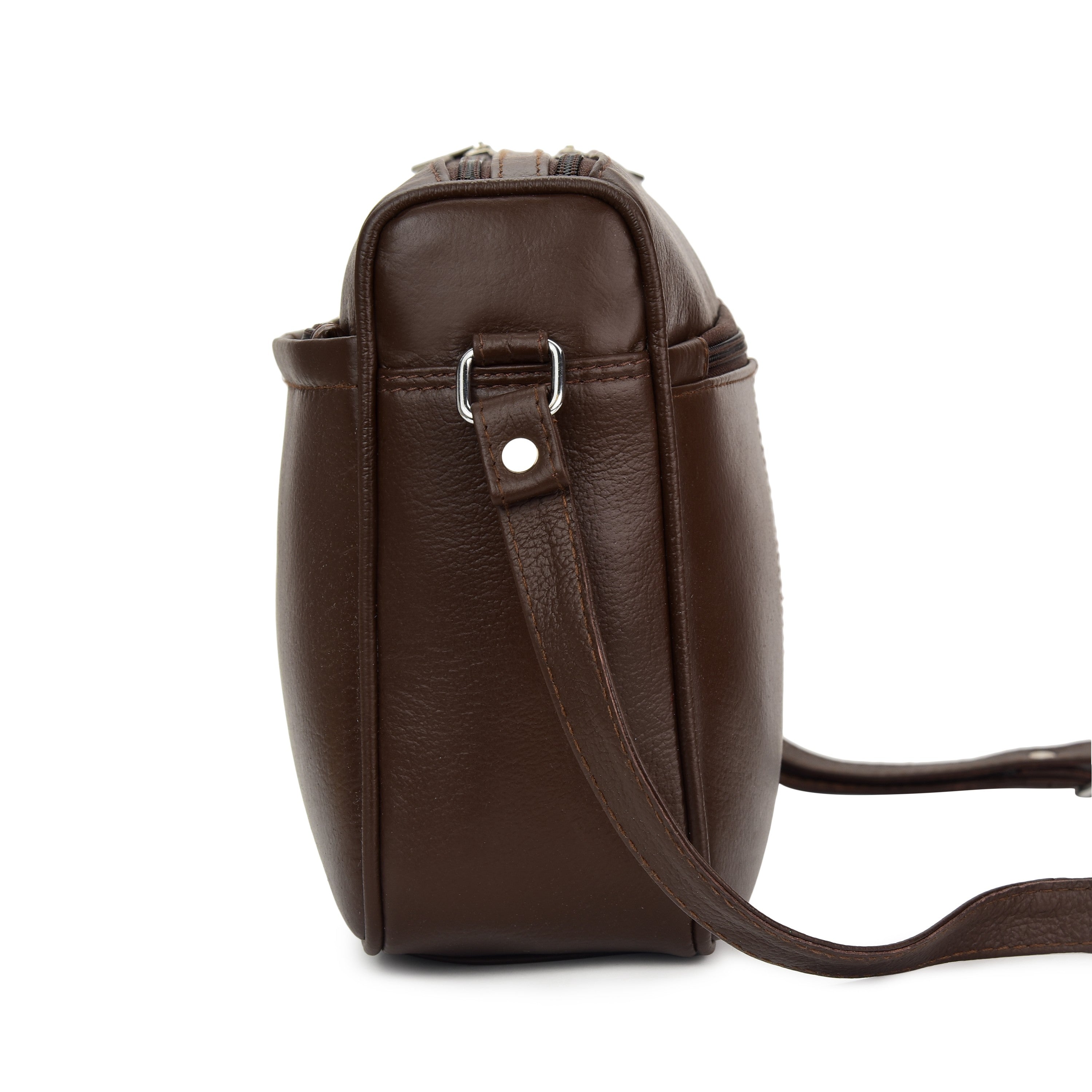 Women's Leather Shoulder Handbag - Ladies Leather Cross-body Bag