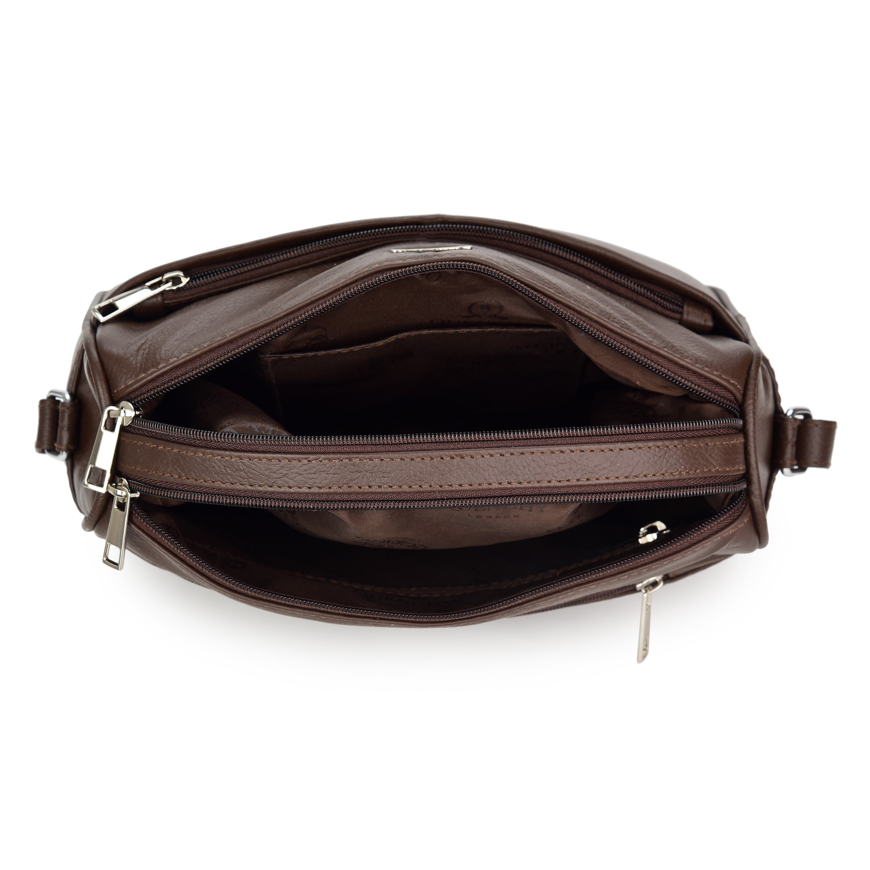 Women's Leather Shoulder Handbag - Ladies Leather Cross-body Bag