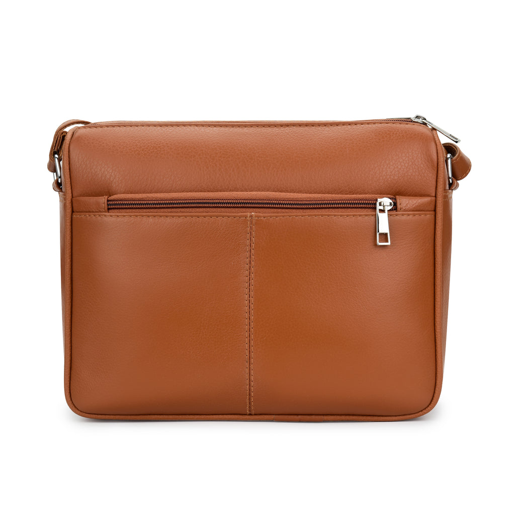 Women's Leather Shoulder Handbag - Ladies Leather Cross-body Bag QL171M
