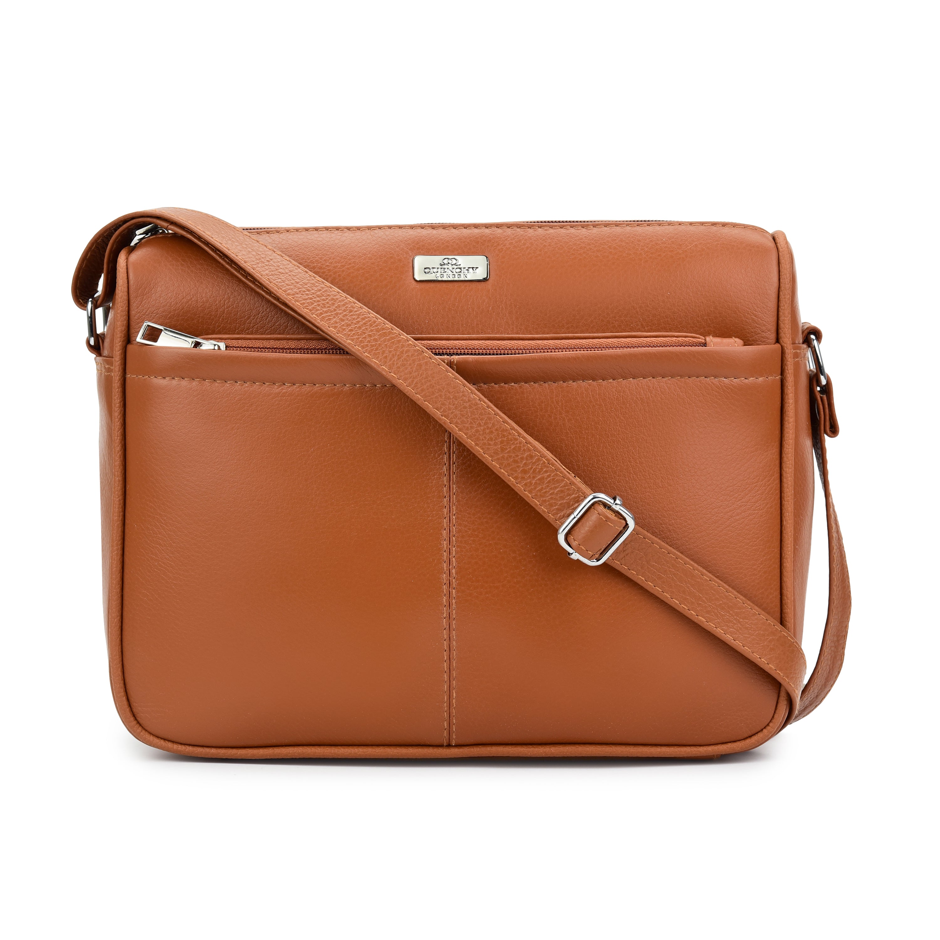 Women's Leather Shoulder Handbag - Ladies Leather Cross-body Bag