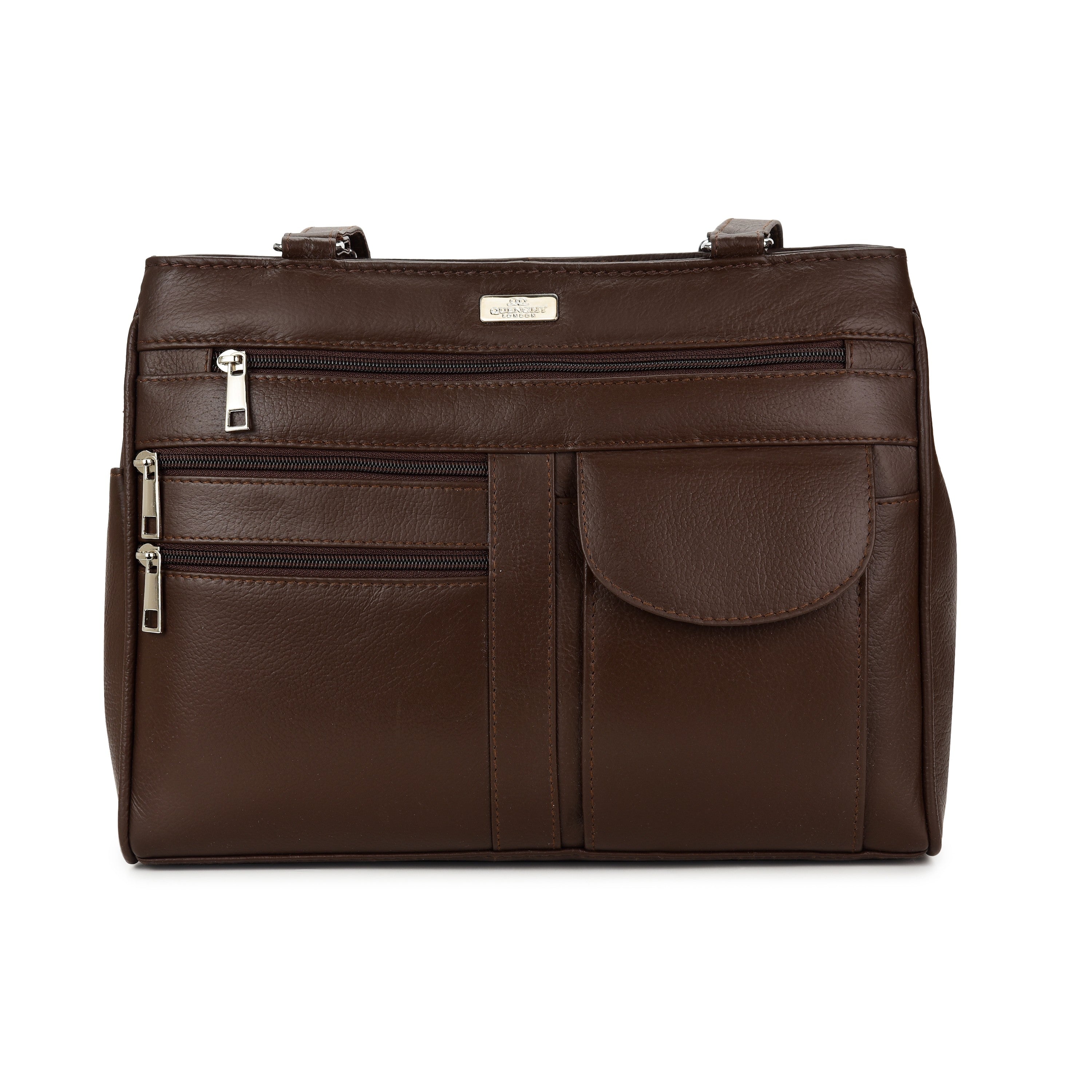 Ladies Leather Handbag, Women's Designer Shoulder Hand Bag QL173
