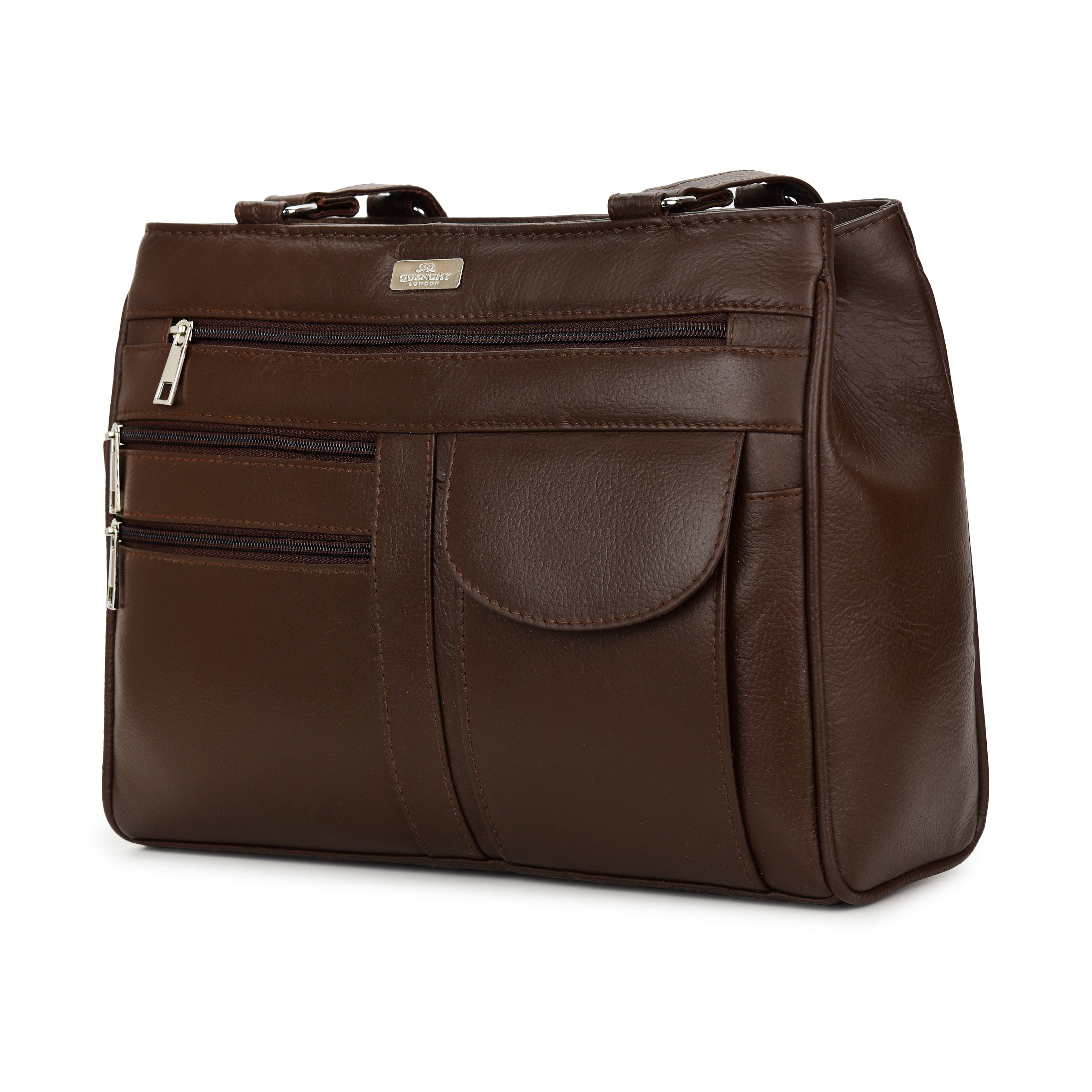 Ladies Leather Handbag, Women's Designer Shoulder Hand Bag QL173