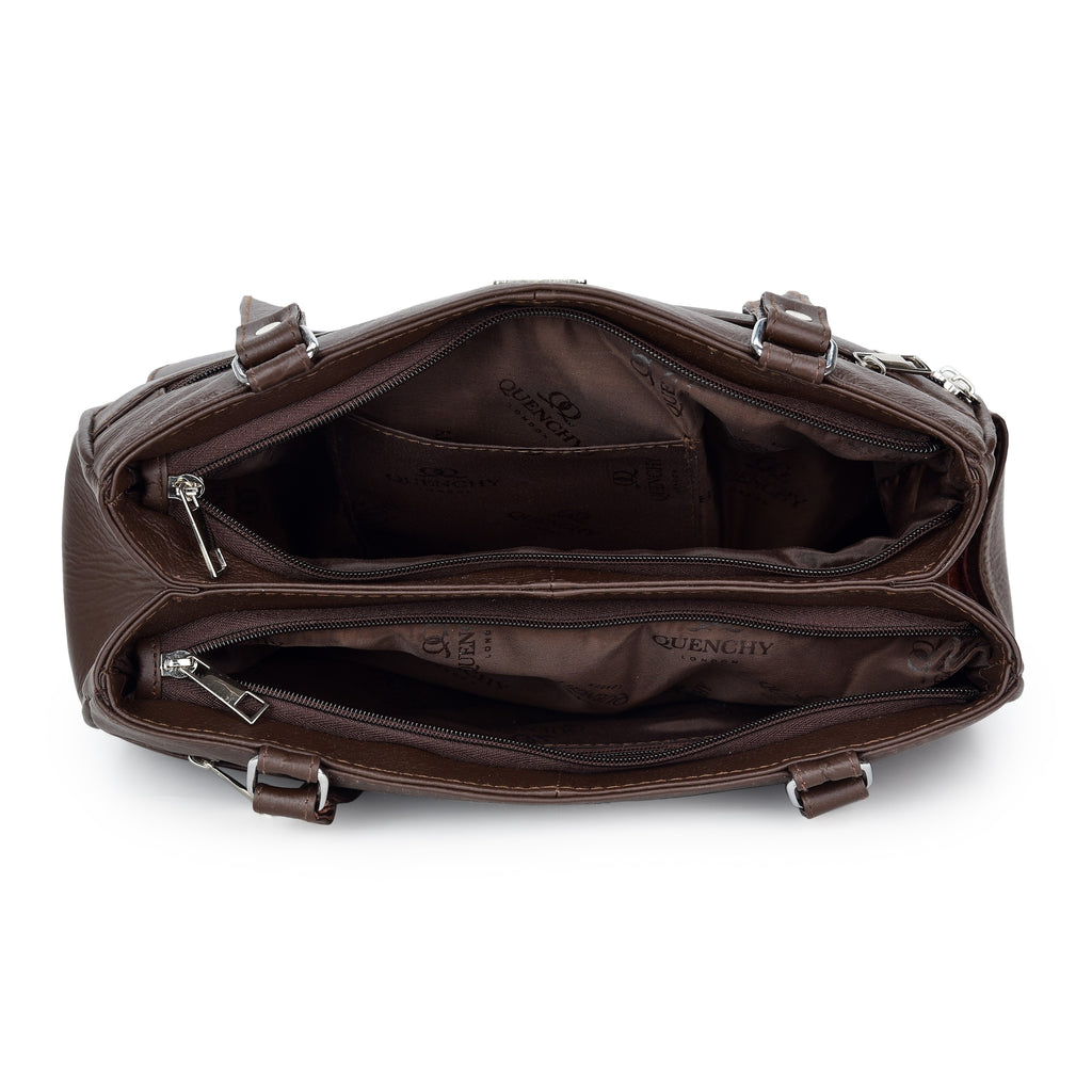 Ladies Leather Handbag, Women's Designer Shoulder Hand Bag QL173