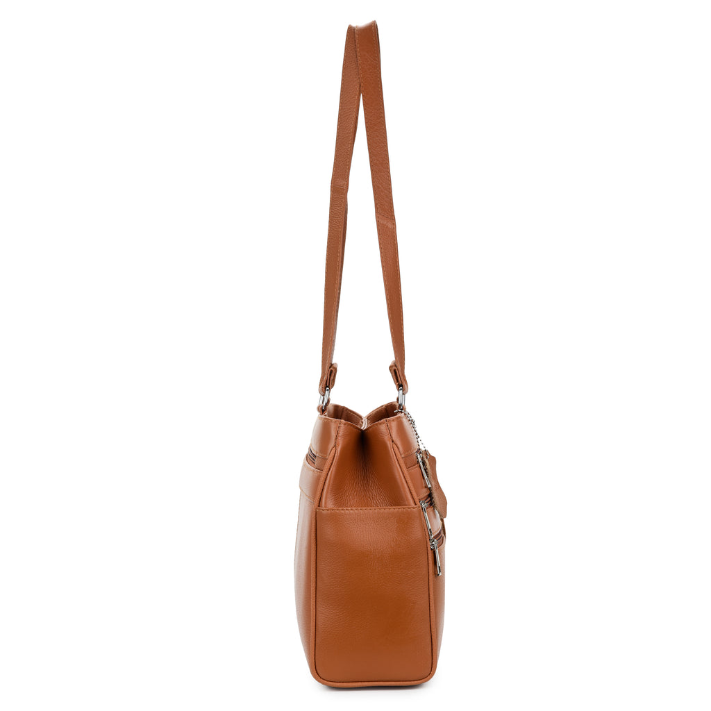 Ladies Leather Handbag, Women's Designer Shoulder Hand Bag QL173
