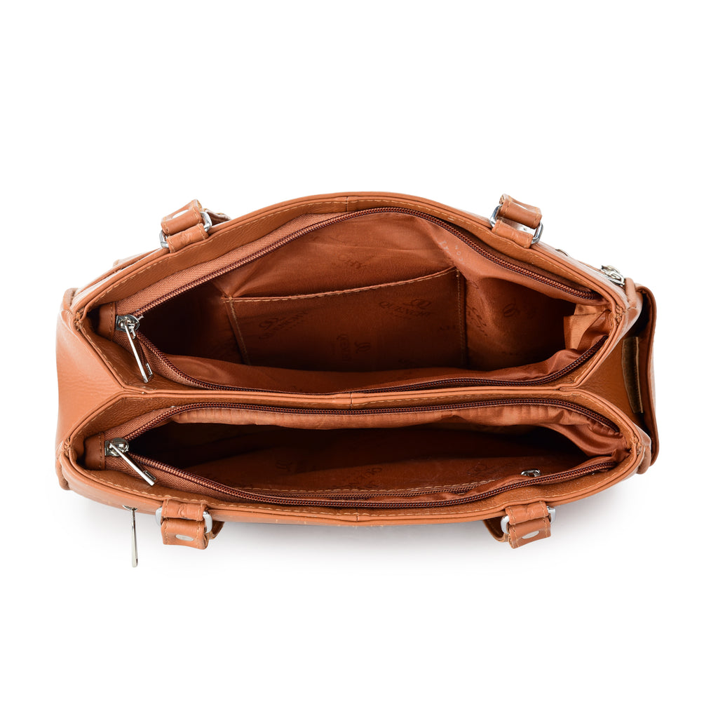 Ladies Leather Handbag, Women's Designer Shoulder Hand Bag QL173