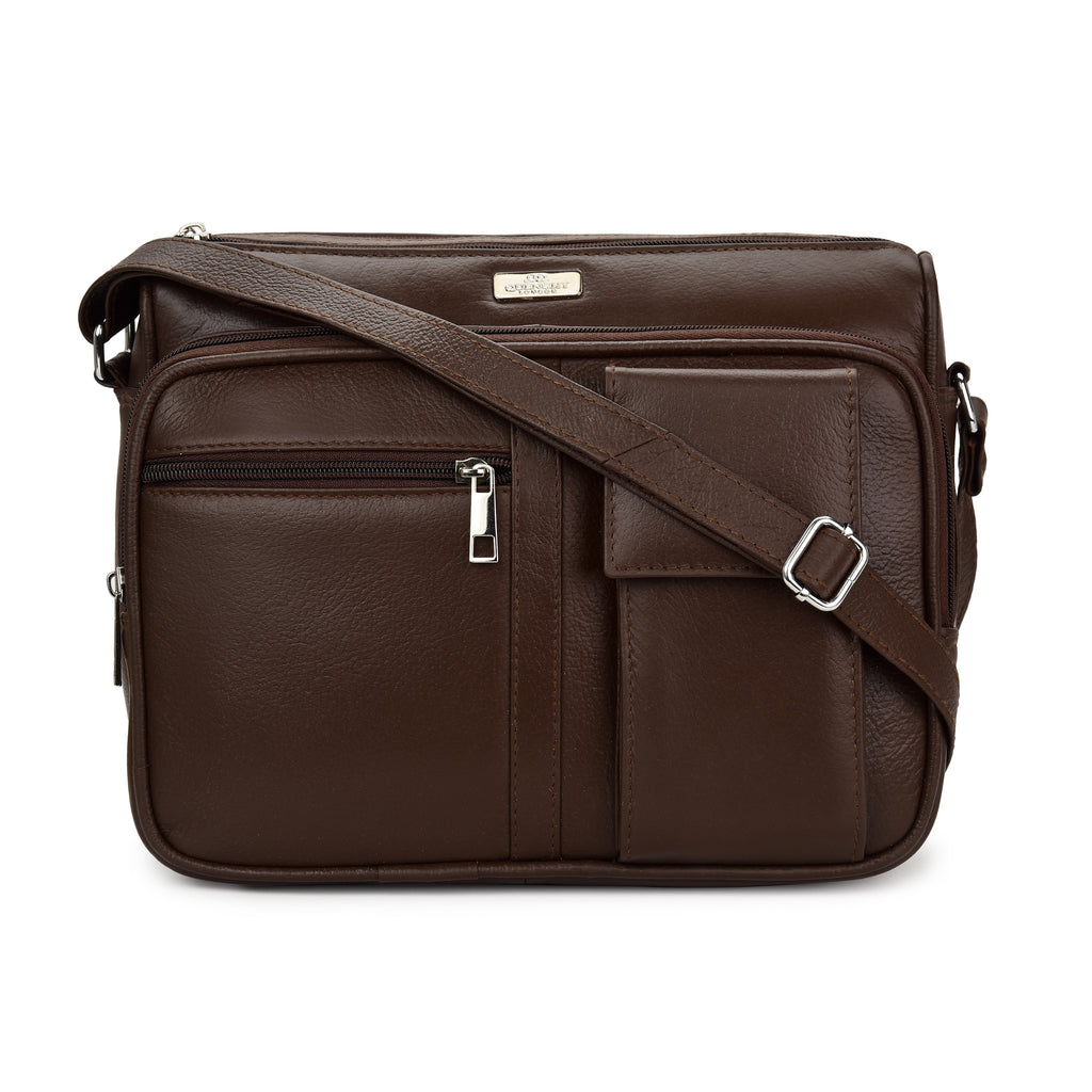 Ladies Real Leather Handbag, Crossbody Womens Shoulder Bag QL189