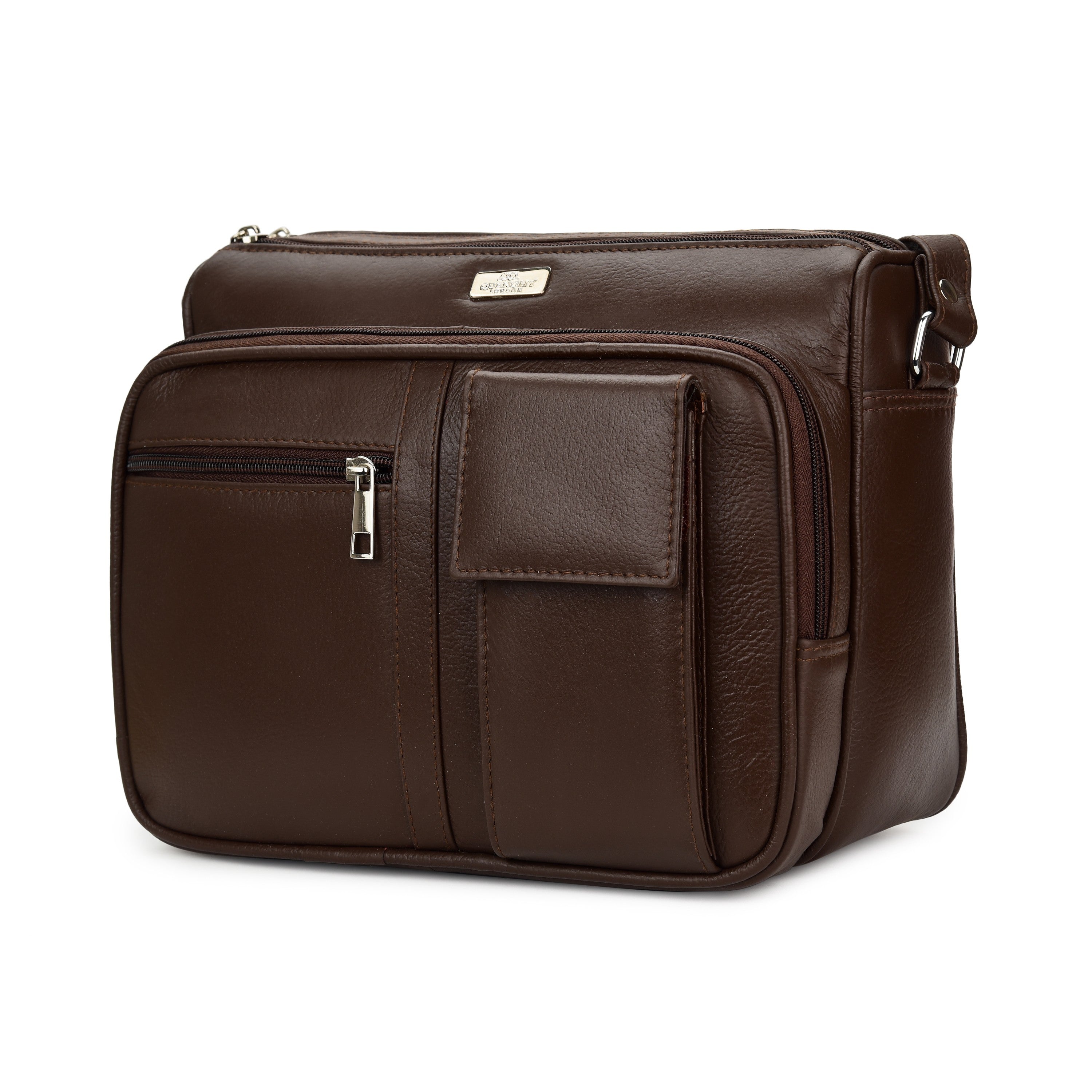 Ladies Real Leather Handbag, Crossbody Womens Shoulder Bag QL189