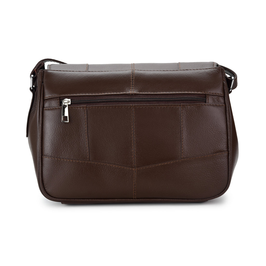 Real Leather Ladies Handbag - Women's Cross Body Shoulder Bag QL966