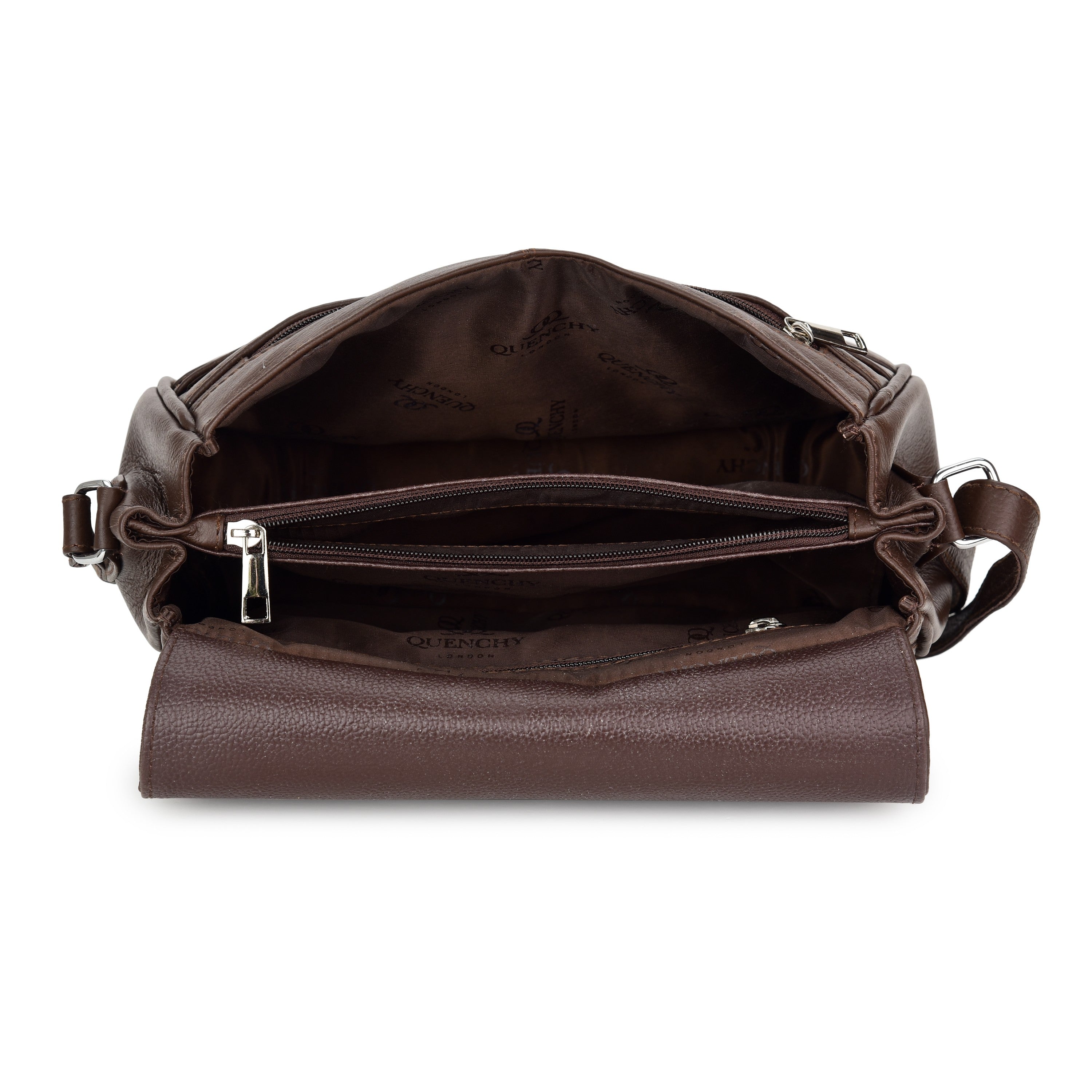 Women's Cross Body Shoulder Bag - Real Leather Ladies Handbag
