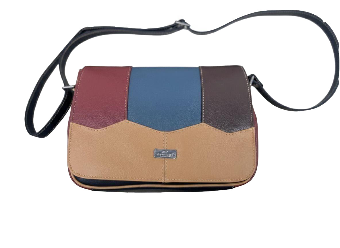 Women's Cross Body Shoulder Bag - Real Leather Ladies Handbag