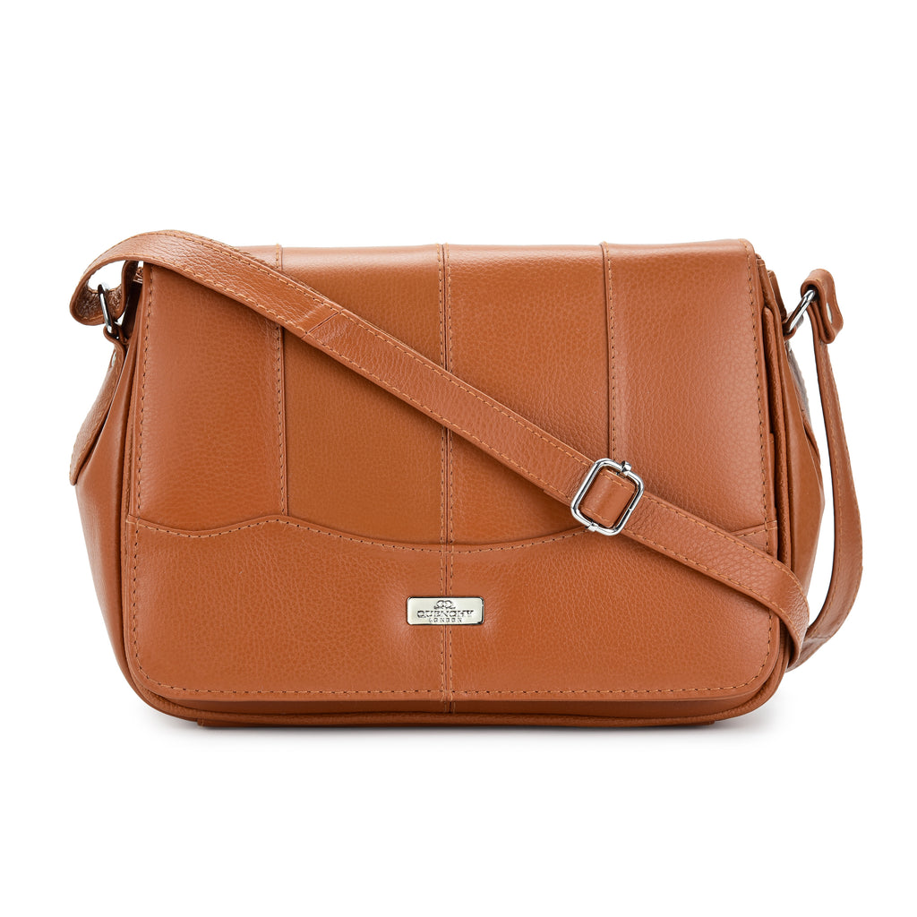 Real Leather Ladies Handbag - Women's Cross Body Shoulder Bag QL966