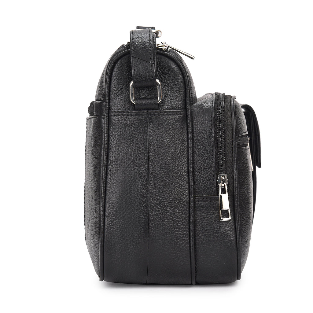 Ladies Real Leather Handbag, Crossbody Womens Shoulder Bag QL189