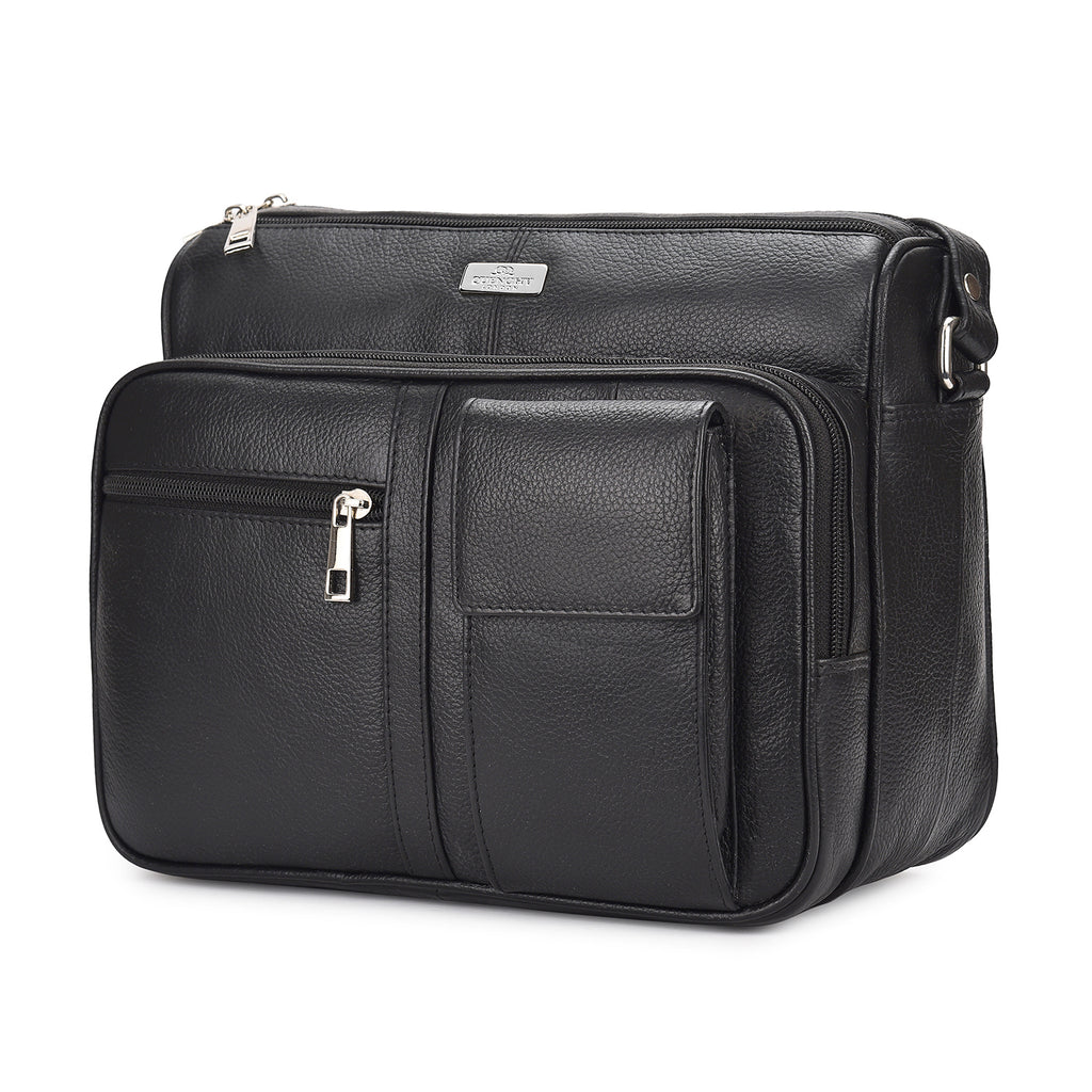 Ladies Real Leather Handbag, Crossbody Womens Shoulder Bag QL189