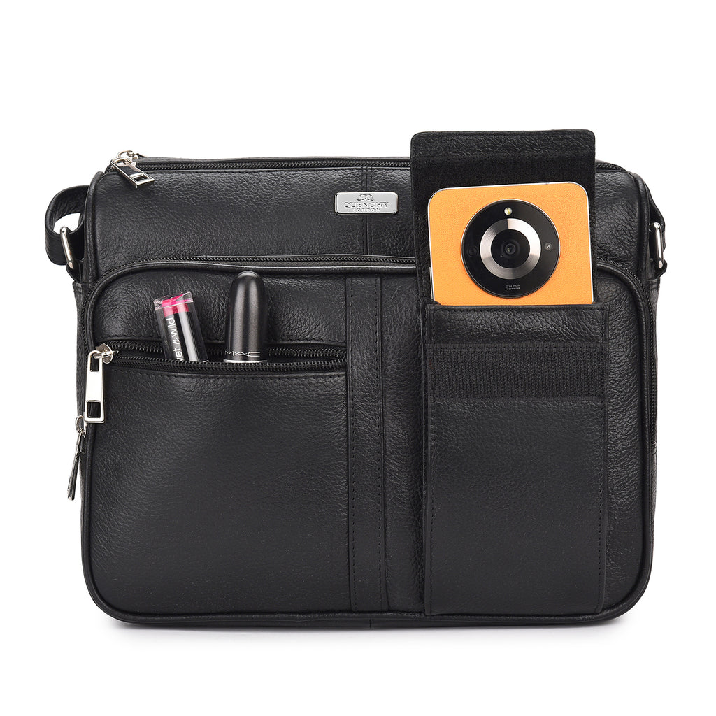 Ladies Real Leather Handbag, Crossbody Womens Shoulder Bag QL189