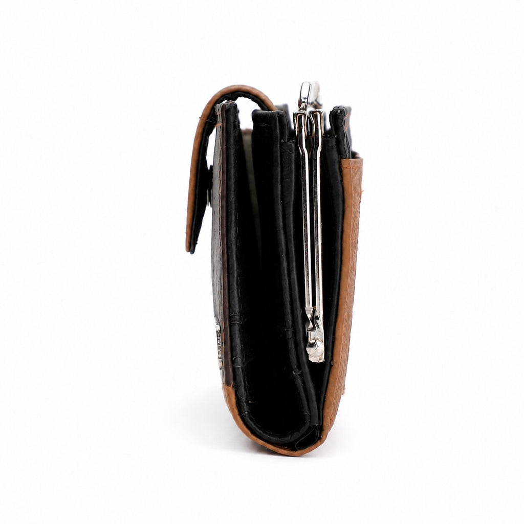 Ladies RFID BLOCKING Leather Purse, 8 Credit Card PROTECTED Spaces Gift Box Available QL439M