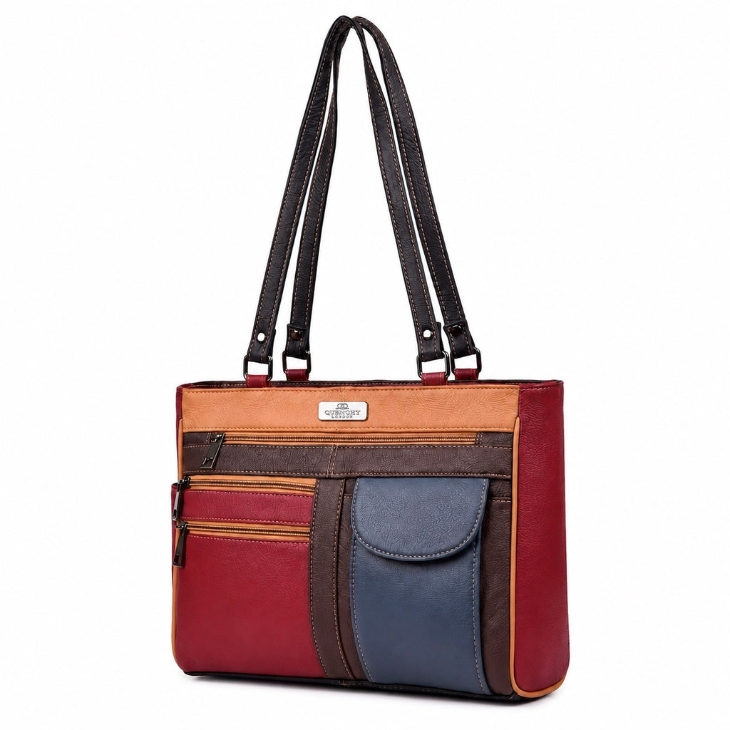 Ladies Leather Handbag, Women's Designer Shoulder Hand Bag QL173