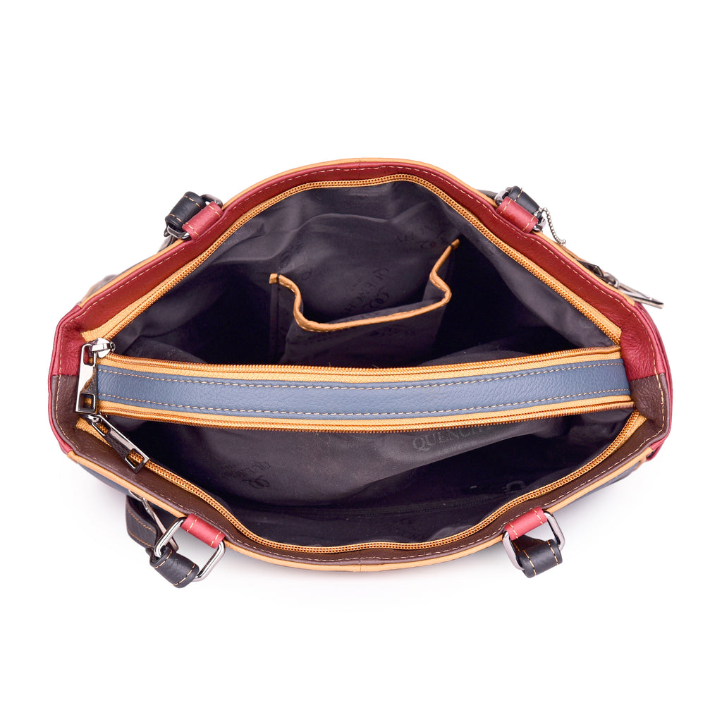 Ladies Leather Handbag, Women's Designer Shoulder Hand Bag QL173