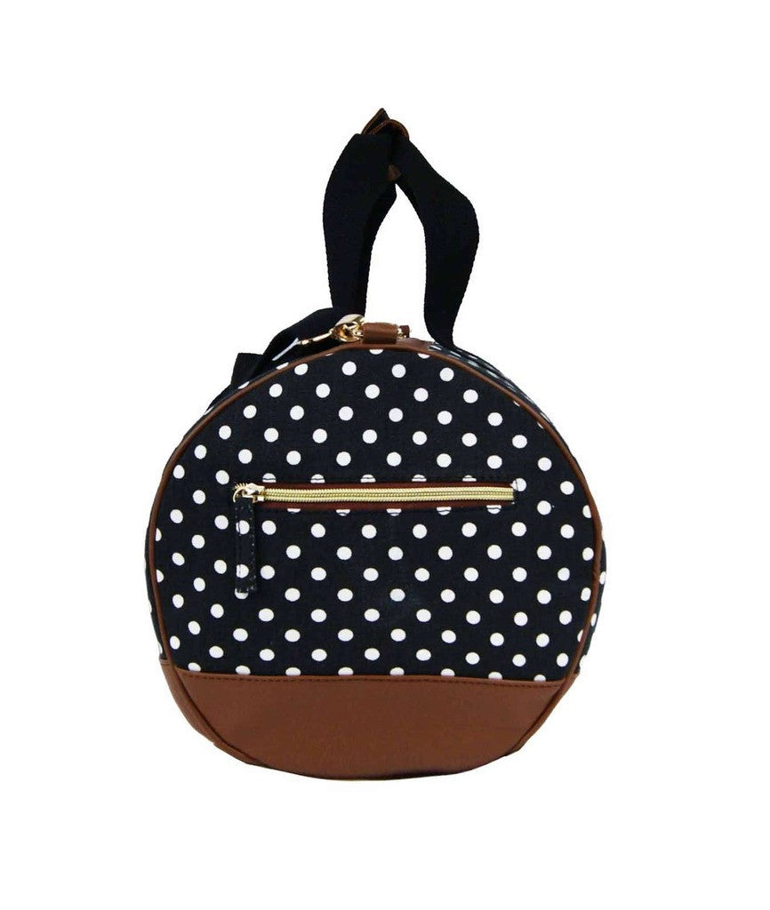 Travel Holdall Duffle Bag Polka Dot QL652