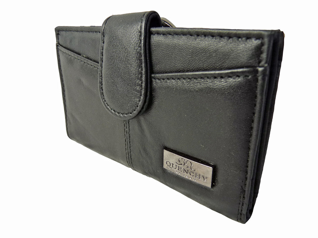 Medium Leather Purse QL226 r Side View