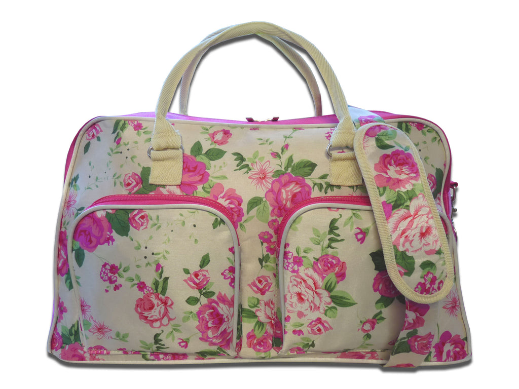 Rose Flower Floral Holdall QL161Wf