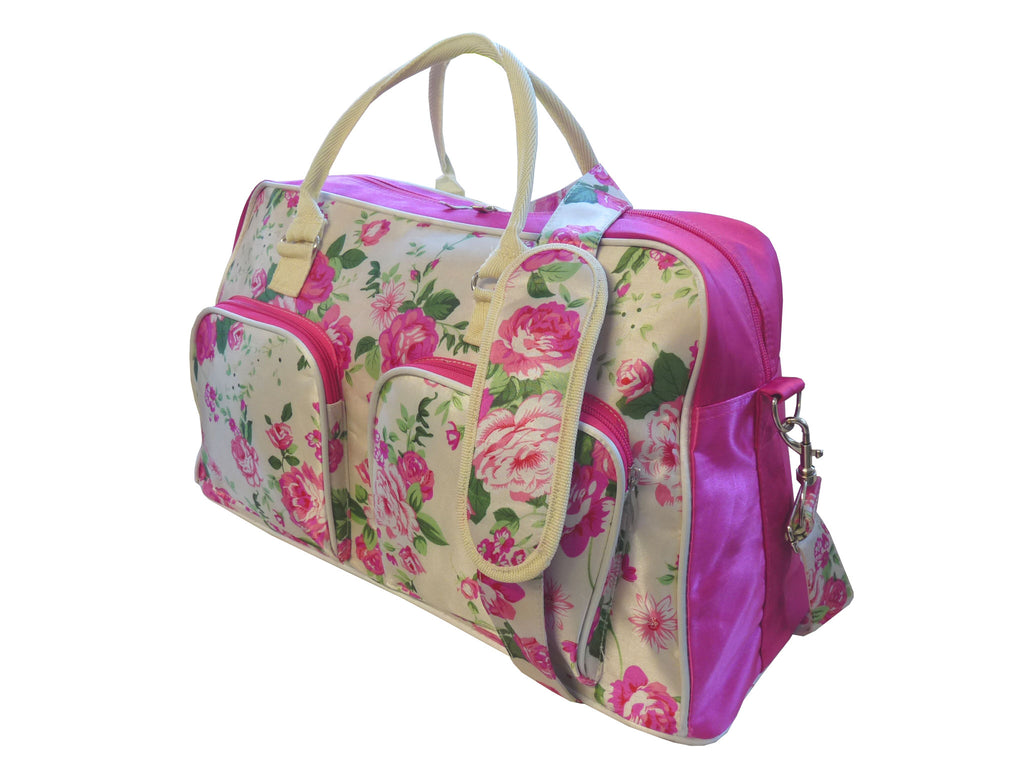 Rose Flower Floral Holdall QL161Ws