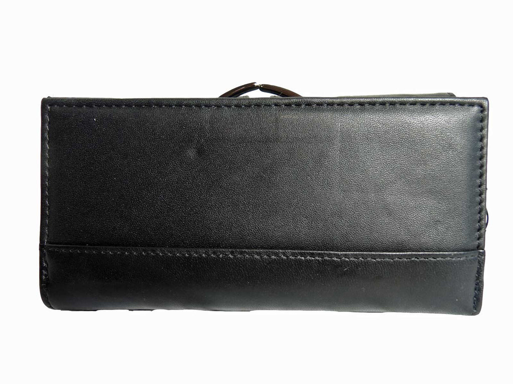 Large Leather Purse QL230 Rear View