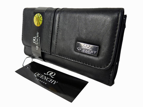 Large Leather Purse QL230 Front View