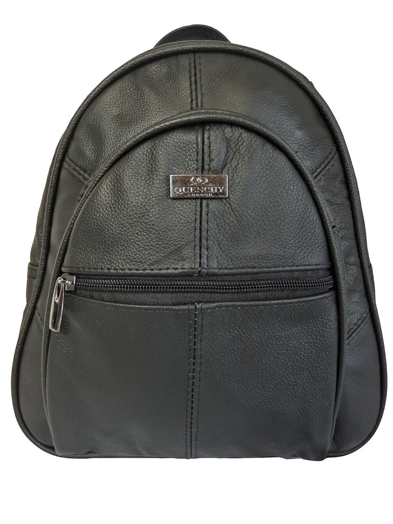 Leather Backpack Rucksack Handbag QL748 Front View