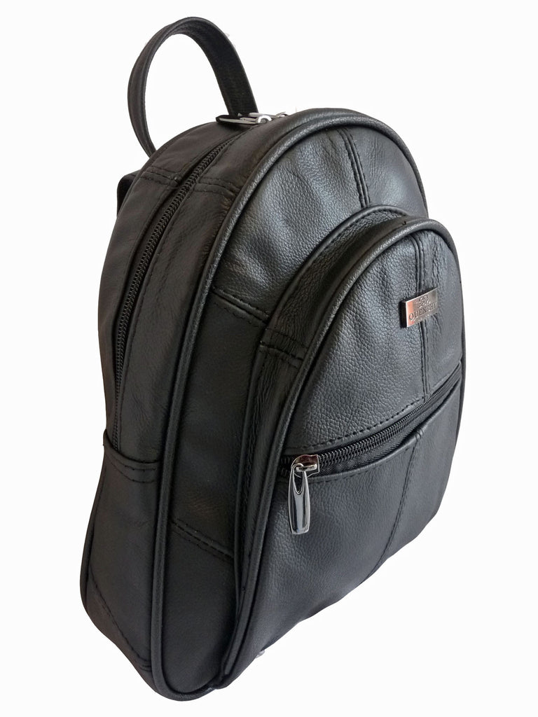 Leather Backpack Rucksack Handbag QL748 R Side View