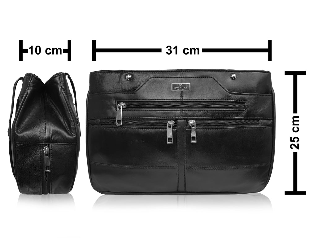 Ladies Leather Handbag QL172tech