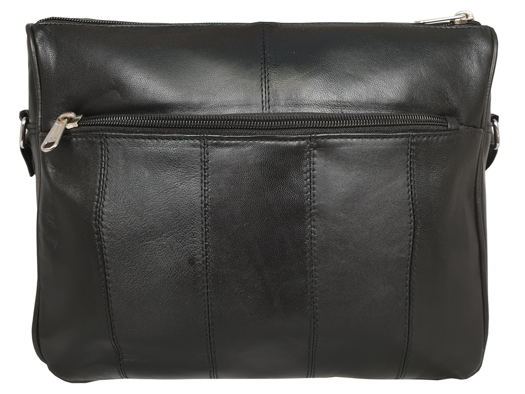 Ladies Black Designer Leather Handbag, Crossbody Womens Shoulder Bag ...