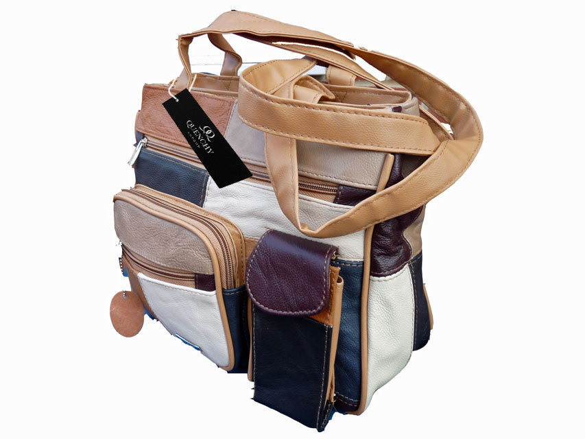 Handbag Patchwork Shoulder Bags Quenchy QL824 side view