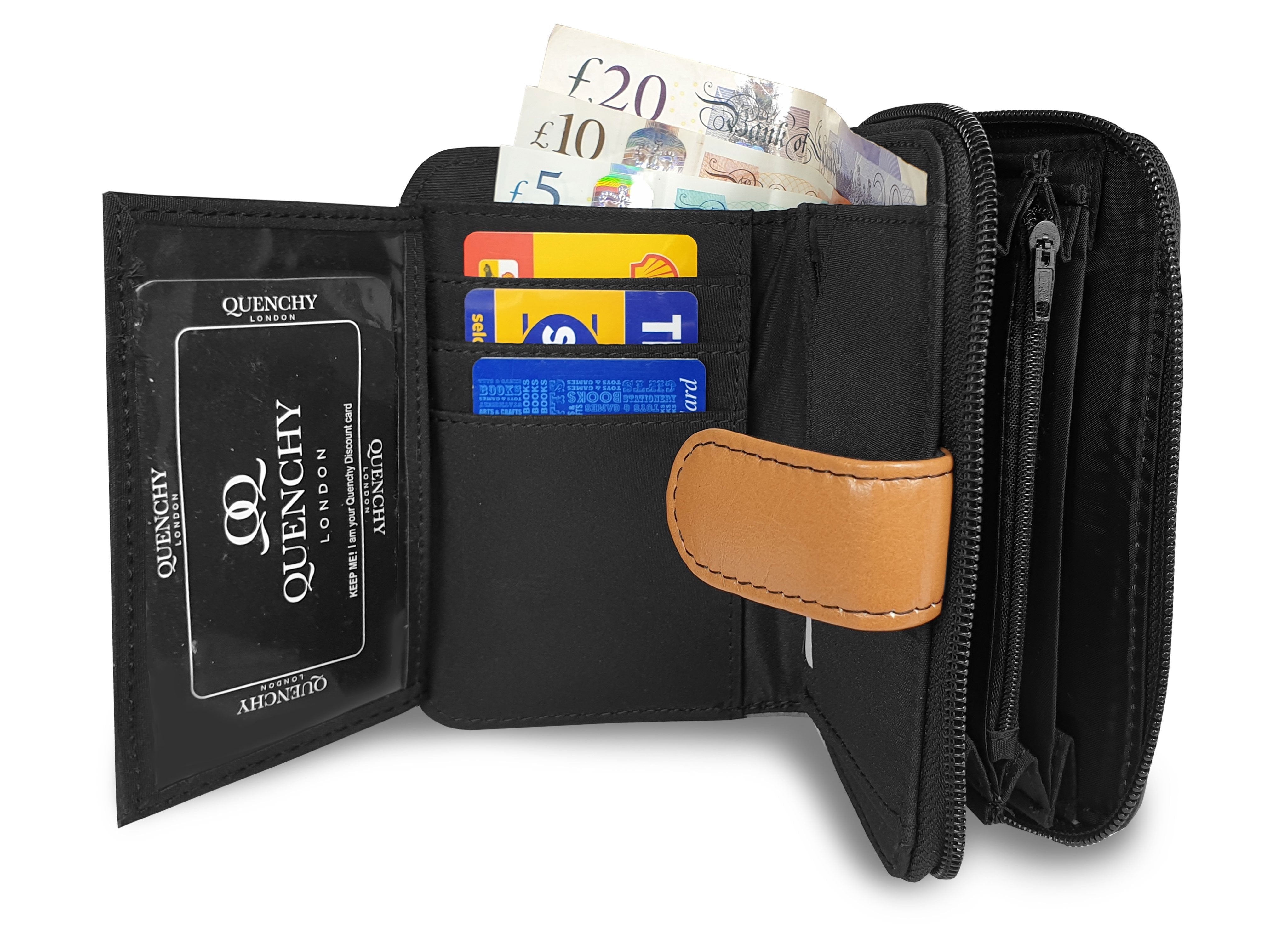 CHANPINCL Mens Genuine Leather Zipper Wallet RFID India | Ubuy