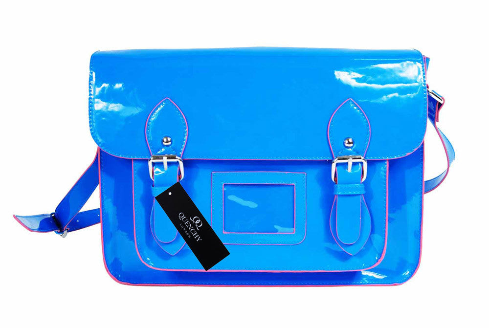 School Satchel Pu Leather QL525B front view