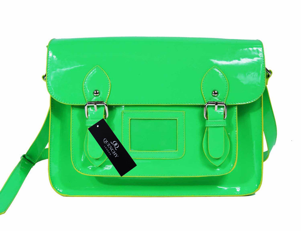 School Satchel Pu Leather QL525G front view