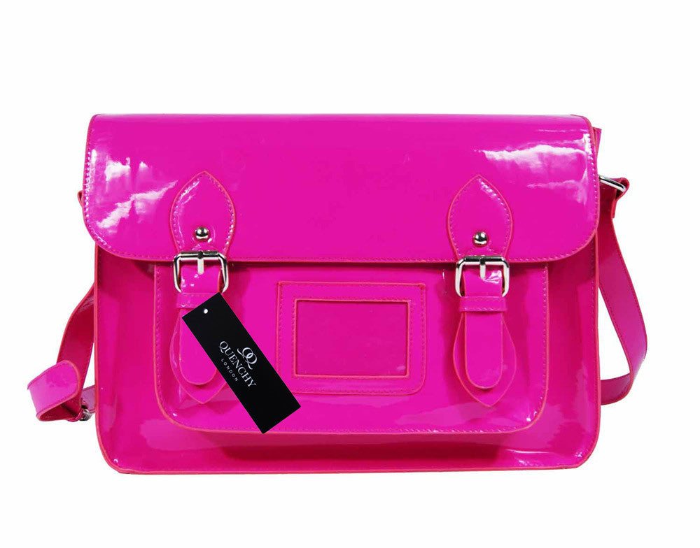 School Satchel Pu Leather QL525F front view