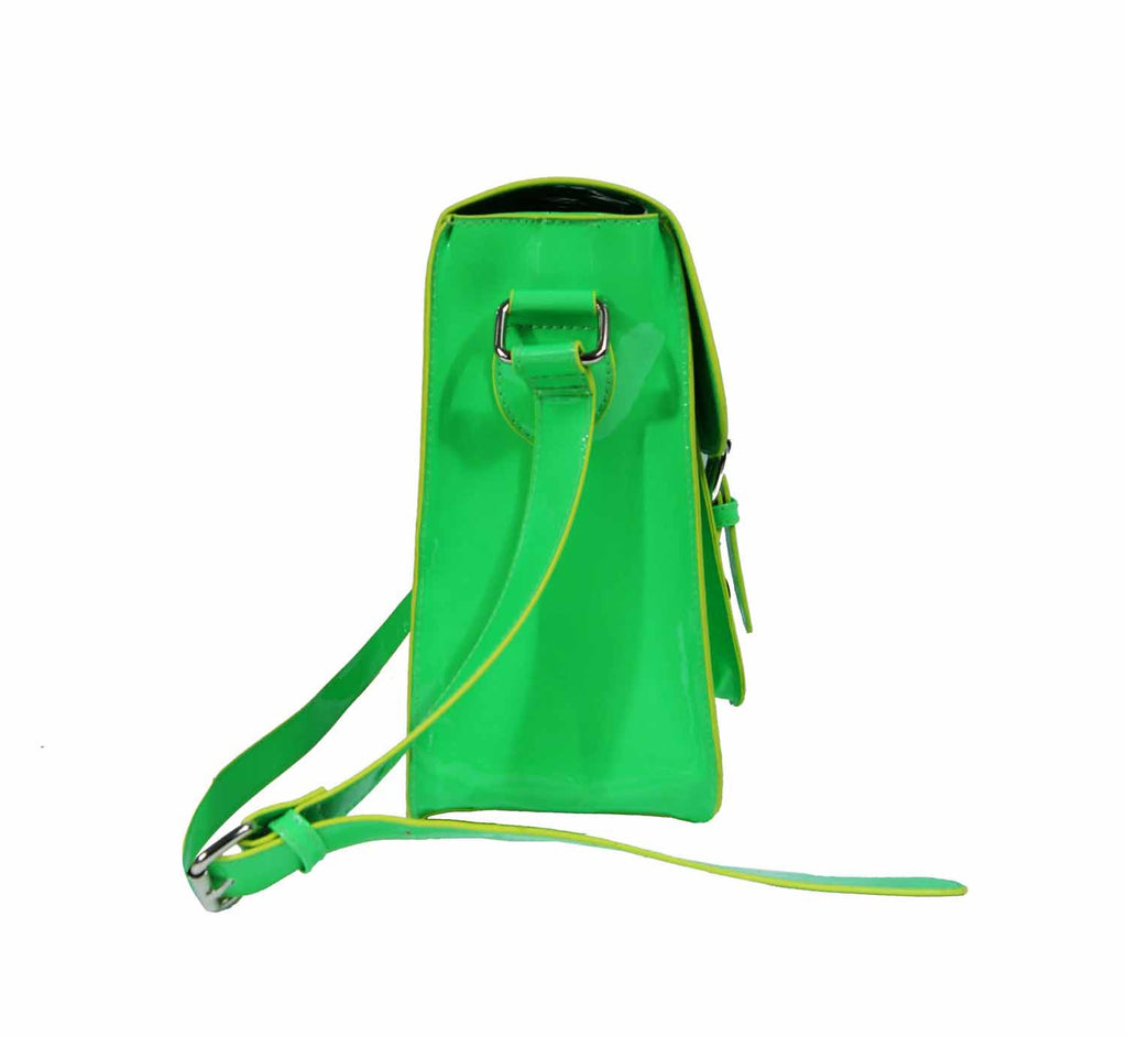 School Satchel Pu Leather QL525G inside view 2