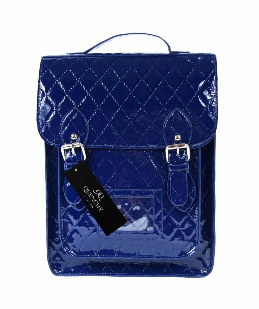 Girls Satchel Backpack Rucksack Bag School Satchels Bags Pvc Q215N